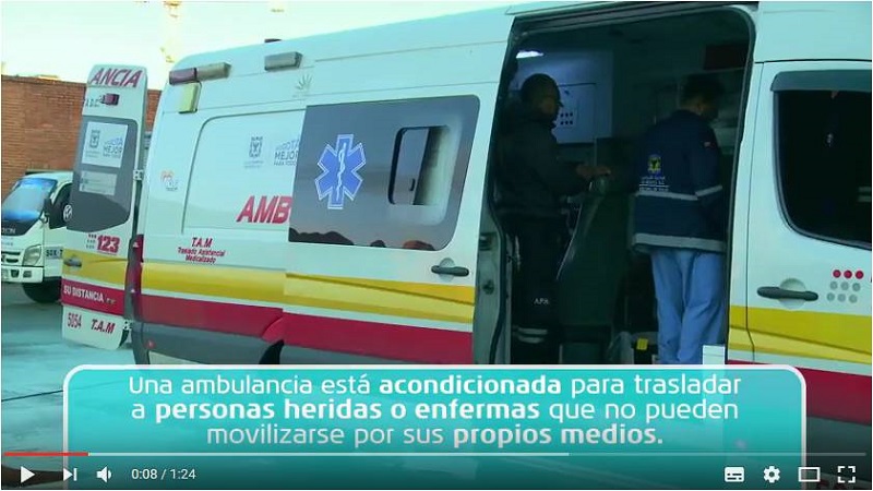 Uso de las Ambulancias