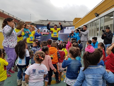 Alcaldía de Bogotá inicia campaña ‘Métele un gol al sarampión’ para mantener la ciudad libre de esta enfermedad