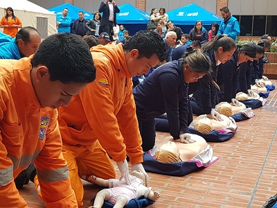 Alcaldía de Bogotá lanza red distrital de Primer Respondiente para salvar vidas