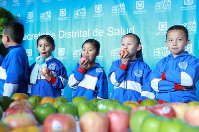Bogotá se une a la alianza mundial de “Ciudades Saludables” para fomentar la alimentación sana en los colegios 