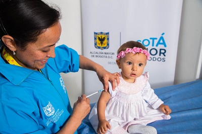 Este sábado, Gran Jornada de Vacunación Familiar Gratuita en Bogotá