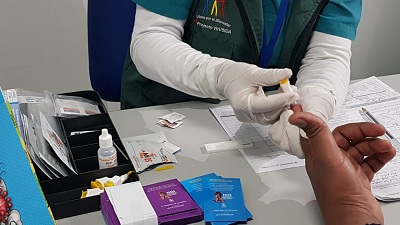 Más de 5.300 pruebas rápidas gratuitas de VIH fueron realizadas por la Subred Norte en el primer semestre del año