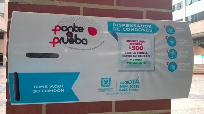 Secretaría de Salud instalará 110 dispensadores de condones en sitios estratégicos de la ciudad