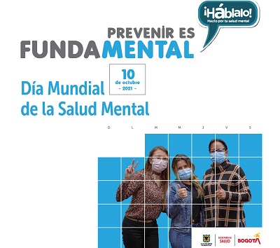 Bogotá conmemora Día Mundial de la Salud Mental con actividades de bienestar