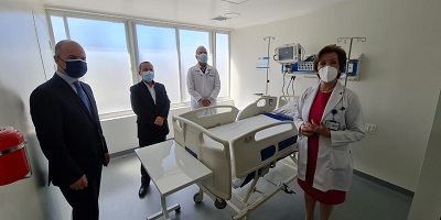Se entrega segunda fase de la obra de remodelación de la Unidad de Quemados del hospital Simón Bolívar