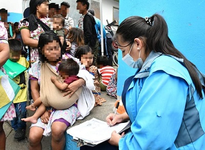 Distrito y líderes de comunidad Emberá implementaron una Mesa Semanal de Salud para hacer seguimiento a la atención en la UPI La Rioja