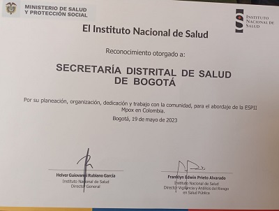 Secretaría de Salud, reconocida por plan de respuesta para viruela símica