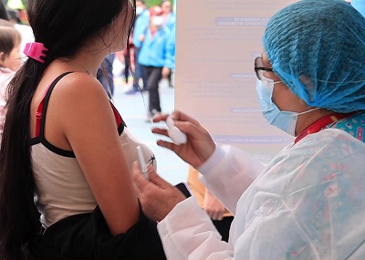 Bogotá realiza Jornada de Vacunación contra el virus del papiloma humano (VPH)