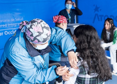 La Secretaría de Salud realiza gran jornada de vacunación para llevarle a niñas y niños de Bogotá una dulce dosis de salud en octubre
