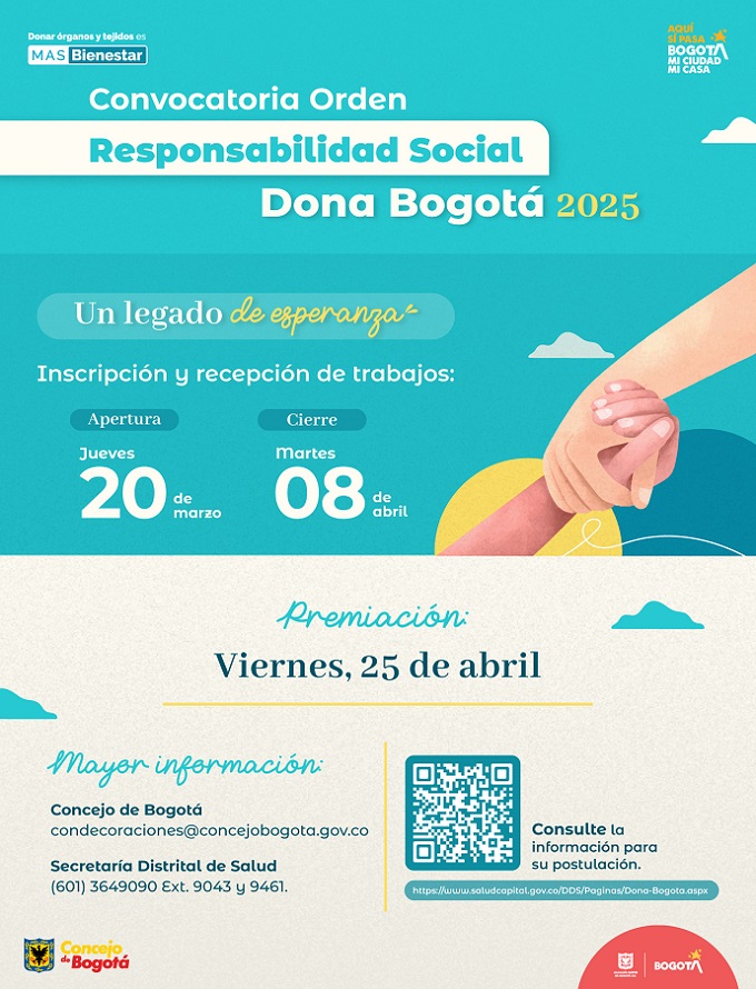 Responsabilidad social Dona Bogotá 2025