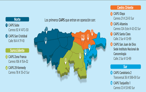 Mapa Caps