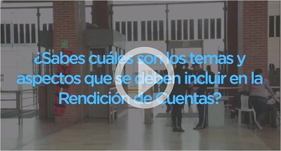 Rendición de Cuentas