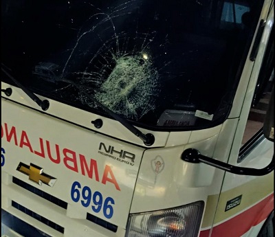 Sector salud rechaza ataque a una ambulancia en Bogotá durante el Paro Nacional