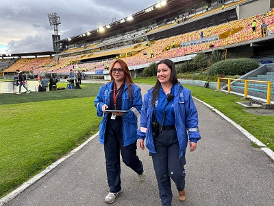 Aprobado plan de Atención Médica y primeros auxilios para el clásico Santa Fe vs. Millonarios en El Campín