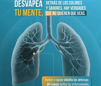 Proteger a los jóvenes del vapeo, una prioridad de salud pública en Bogotá