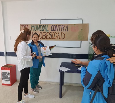 SDS promueve recomendaciones para prevenir la obesidad