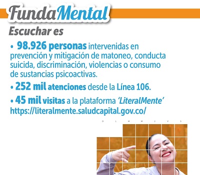 Más de 24 mil personas han recibido atención en salud mental en casa con “Salud a Mi Barrio, Salud a Mi Vereda”
