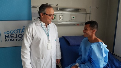 Médicos de la USS Meissen evitan la muerte de joven herido en región precordial