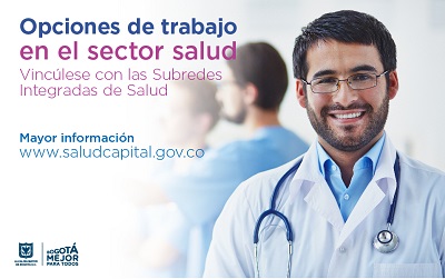 Más de 600 opciones laborales disponibles para auxiliares, técnicos, tecnólogos y profesionales del sector salud 