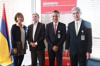 Secretaría de Salud y Fundación Santa Fe lanzan estrategia para educar en salud sexual a los jóvenes 