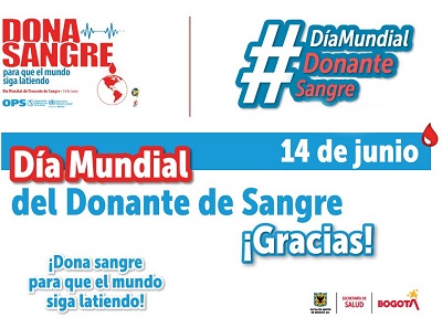 ¡Dona sangre para que el mundo siga latiendo!