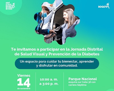 Una mirada a la salud y el bienestar: Bogotá actúa para prevenir la diabetes y cuidar la visión