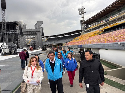 Aprobado el plan de salud y primeros auxilios para el concierto de Shakira en el Estadio El Campín