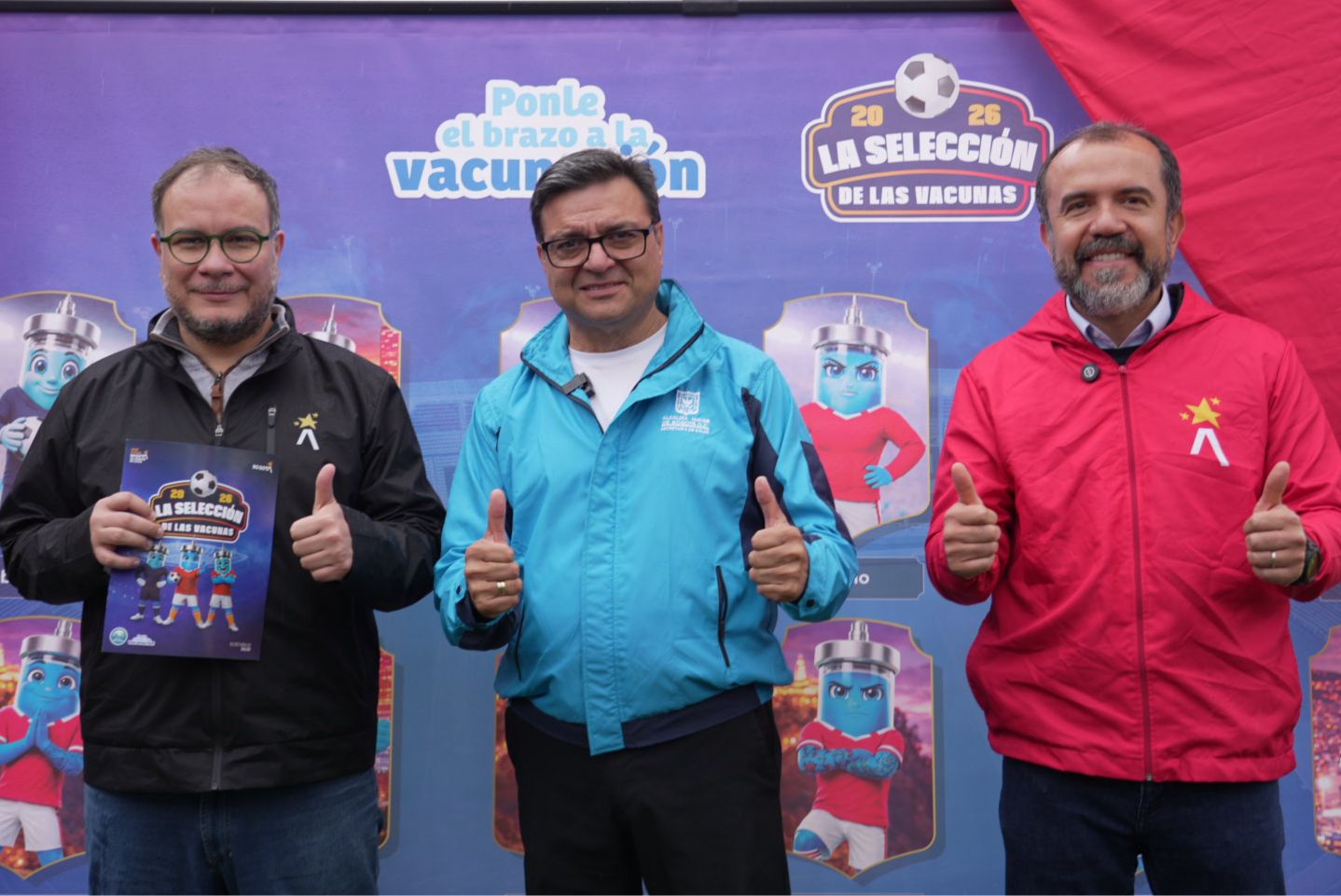 Bogotá anuncia los convocados de La Selección de las Vacunas para jugar el partido más importante: la defensa de la vida​​