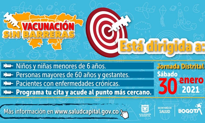 Jornada Distrital de vacunación