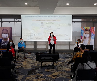 Bogotá aumenta esfuerzos para vacunar a todos los niños, niñas y adolescentes contra enfermedades prevenibles