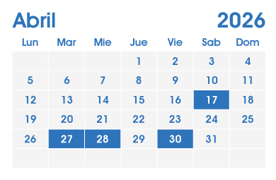 Calendario