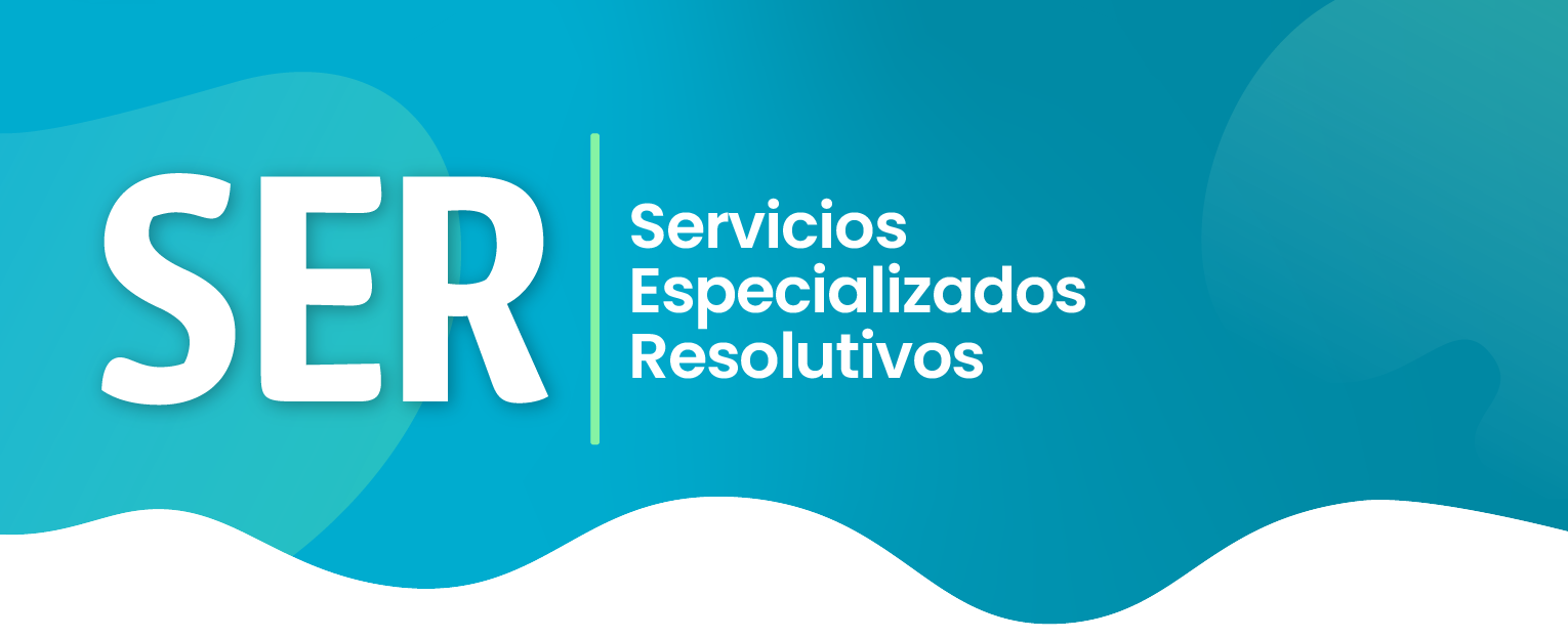 SER · Servicios Especializados Resolutivos